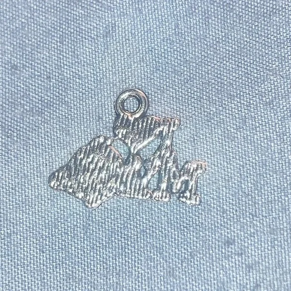 Silver 'I ♥ My Dog' Charm Pendant - Picture 3 of 3